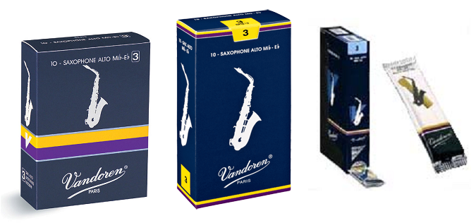 Vandoren Classic Reeds for Alto Saxophone